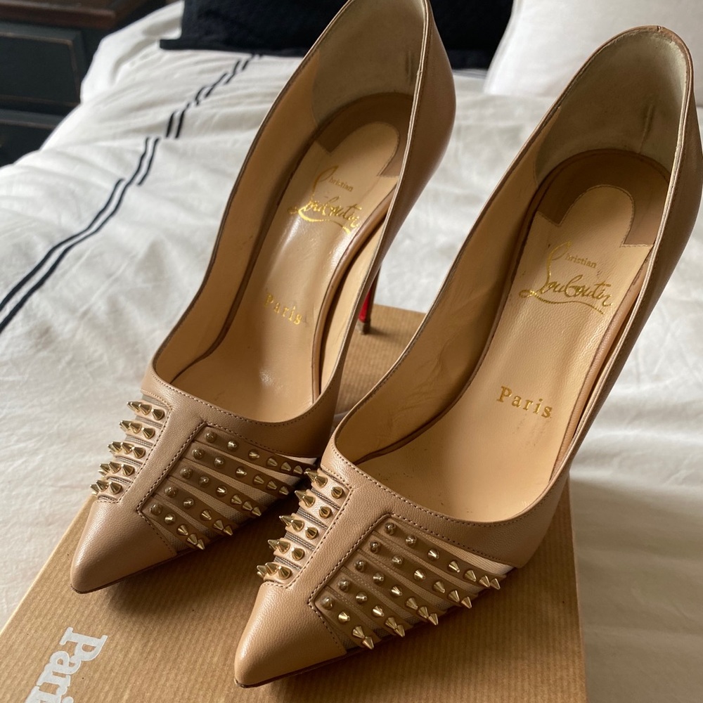 Authentic Christian Louboutin Bareta 100mm